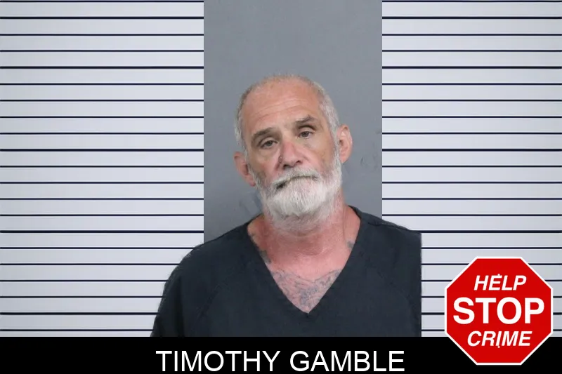 Timothy Gamble mugshot