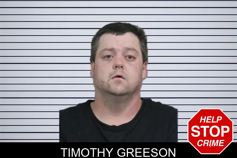 Timothy Greeson mugshot