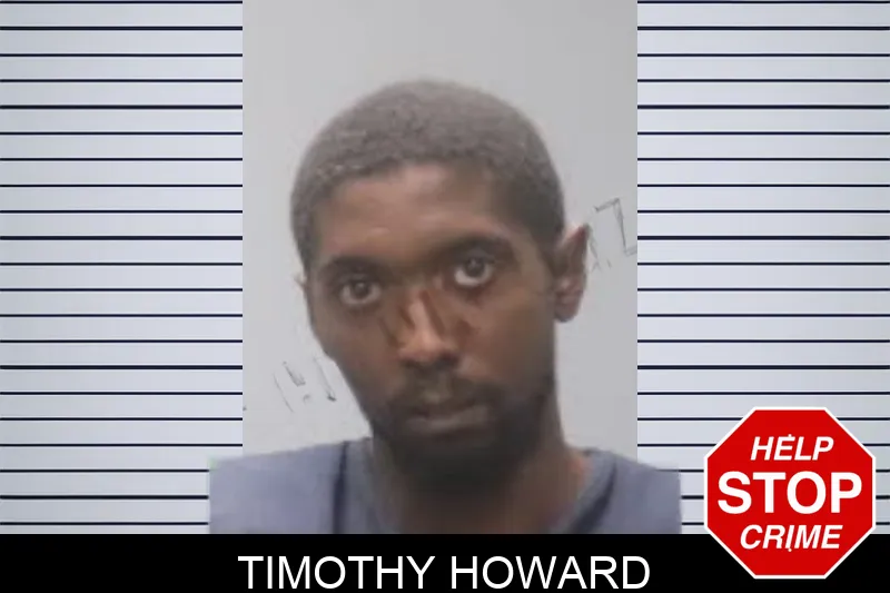 Timothy Howard mugshot