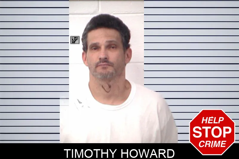 Timothy Howard mugshot