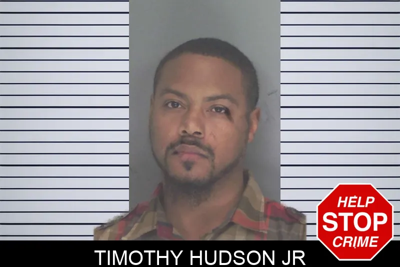 Timothy Hudson Jr mugshot