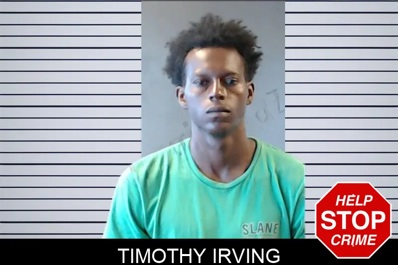 Timothy Irving mugshot