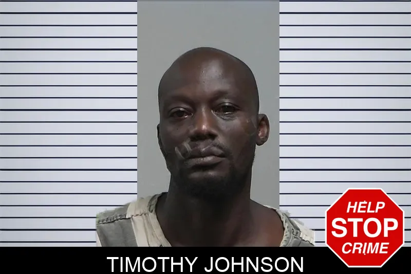 Timothy Johnson mugshot