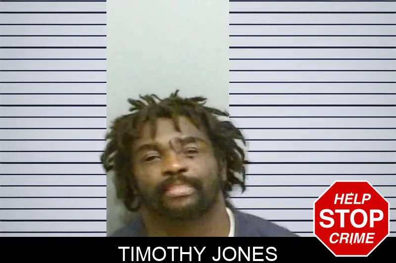 Timothy Jones mugshot