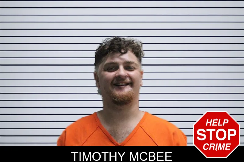 Timothy McBee mugshot