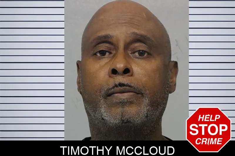 Timothy McCloud mugshot