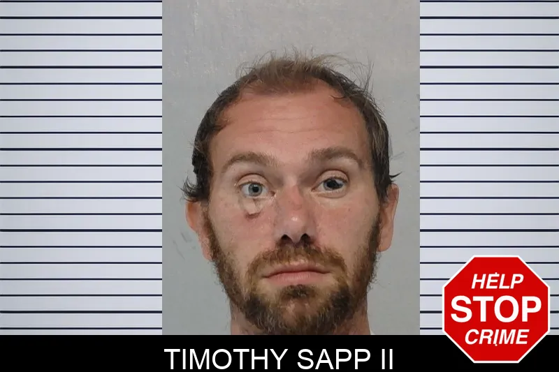 Timothy Sapp II mugshot