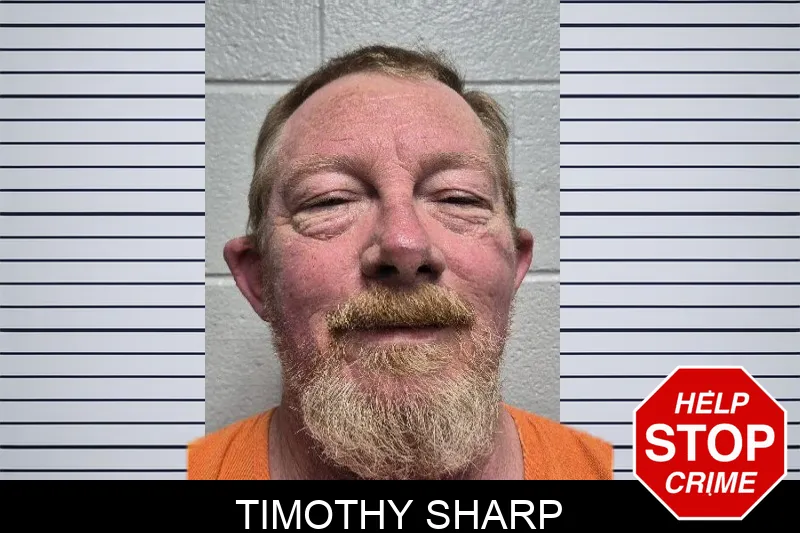 Timothy Sharp mugshot