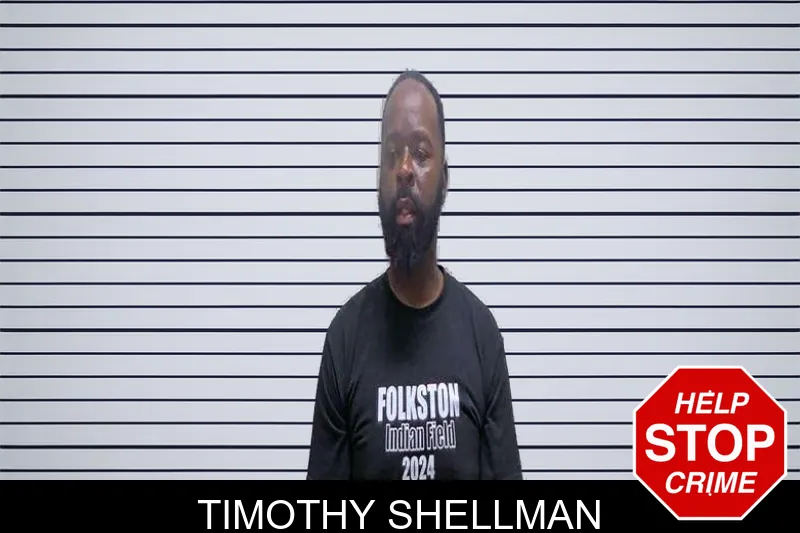 Timothy Shellman mugshot