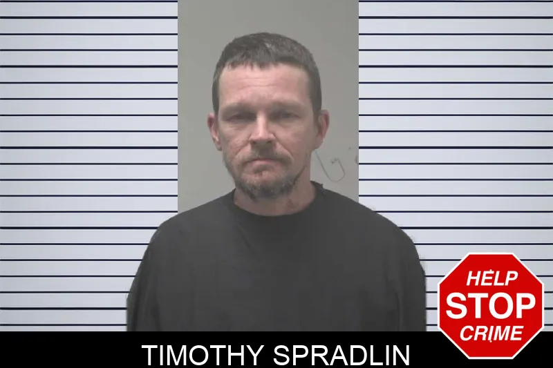 Timothy Spradlin mugshot