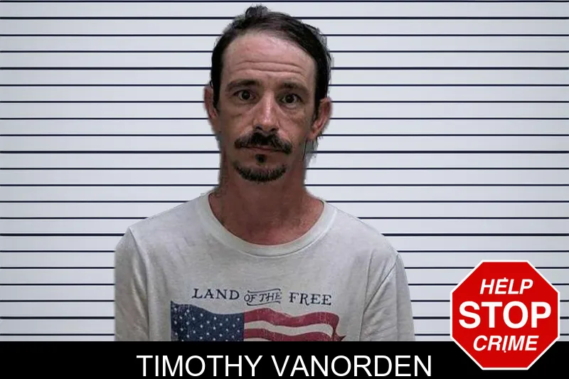 Timothy Vanorden mugshot