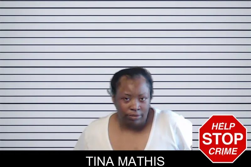 Tina Mathis mugshot