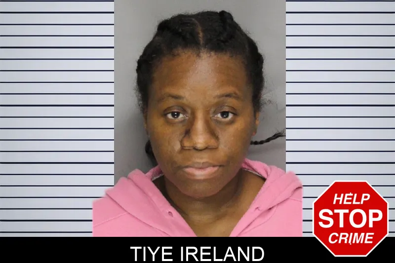 Tiye Ireland mugshot