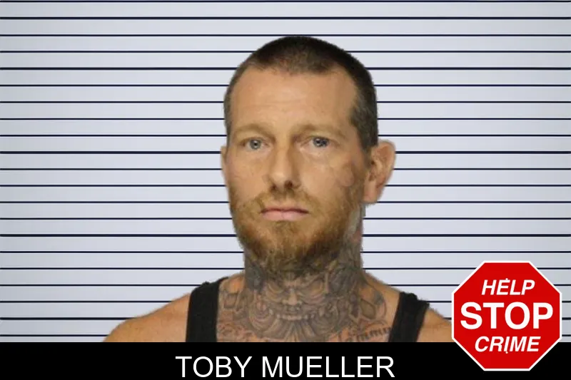Toby Mueller mugshot