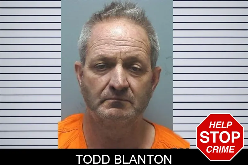 Todd Blanton mugshot