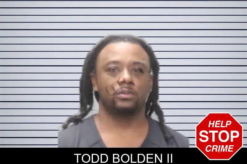 Todd Bolden II mugshot