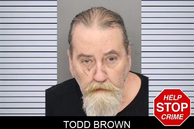 Todd Brown mugshot