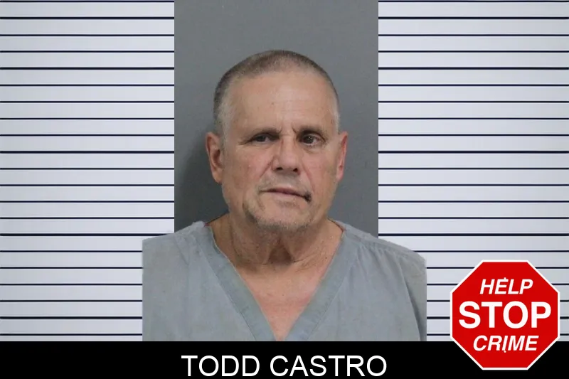 Todd Castro mugshot