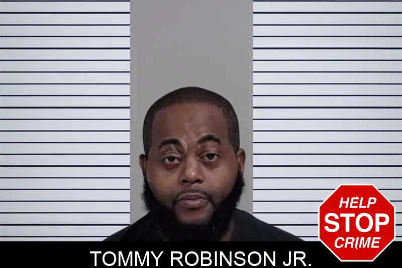 Tommy Robinson Jr. mugshot
