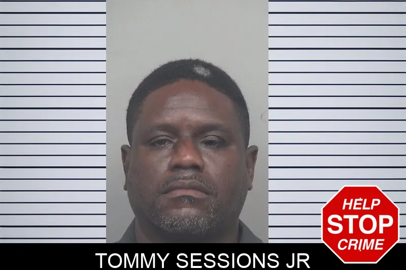 Tommy Sessions Jr mugshot