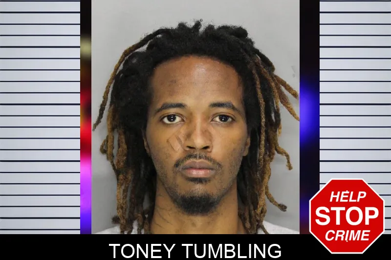 Toney Tumbling mugshot – Cobb County , Georgia Toney Tumbling mugshot