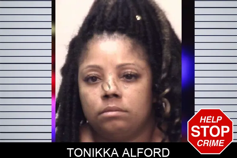 Tonikka Alford mugshot