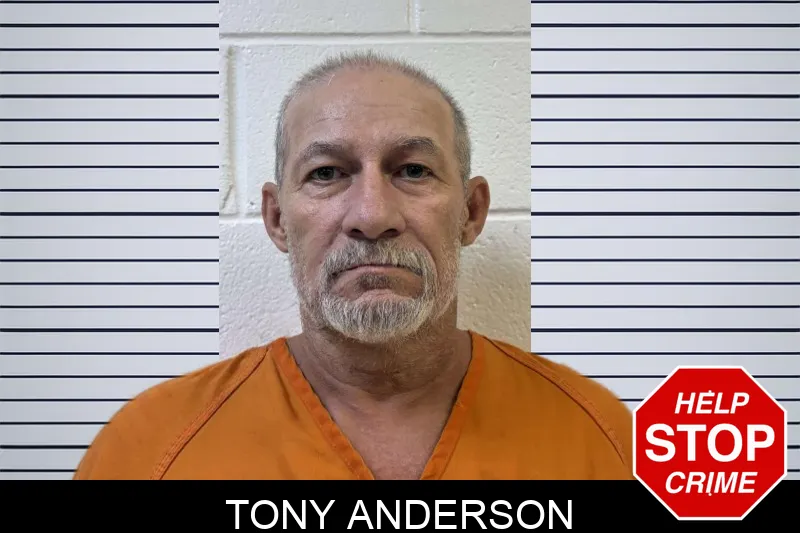 Tony Anderson mugshot