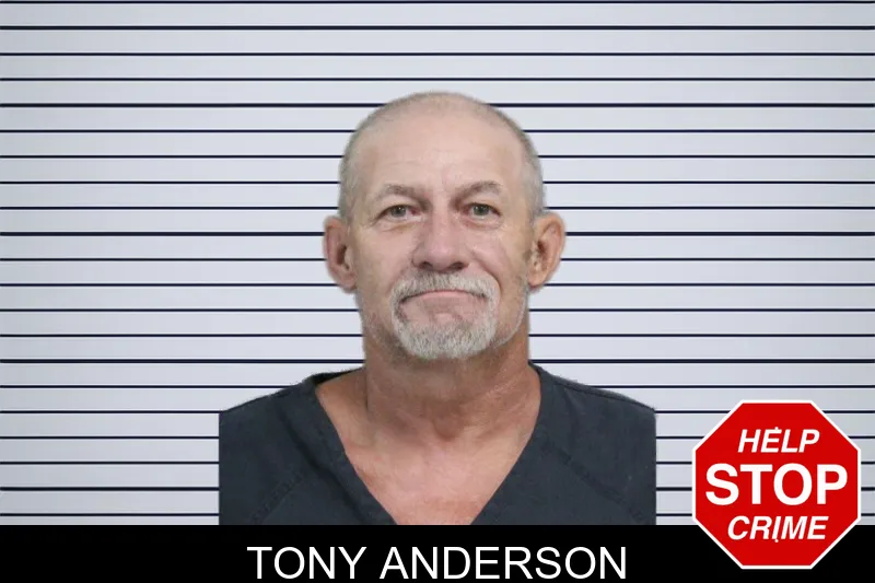 Tony Anderson mugshot