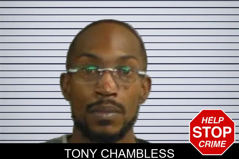 Tony Chambless mugshot