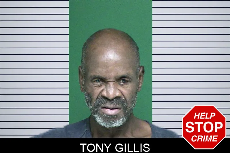 Tony Gillis mugshot