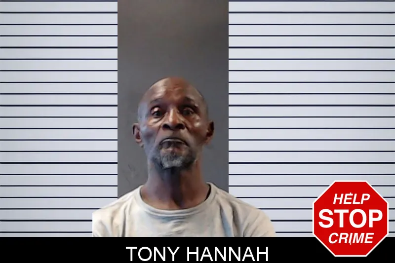 Tony Hannah mugshot