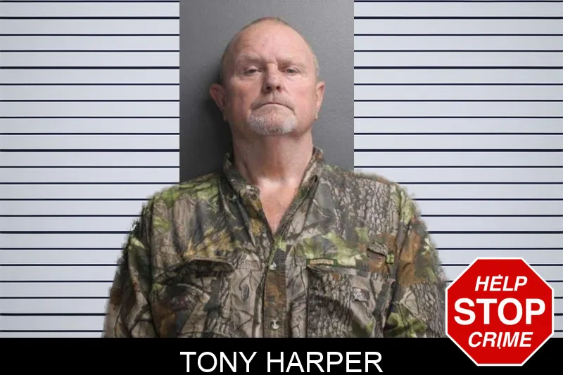 Tony Harper mugshot