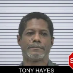 Tony Hayes mugshot