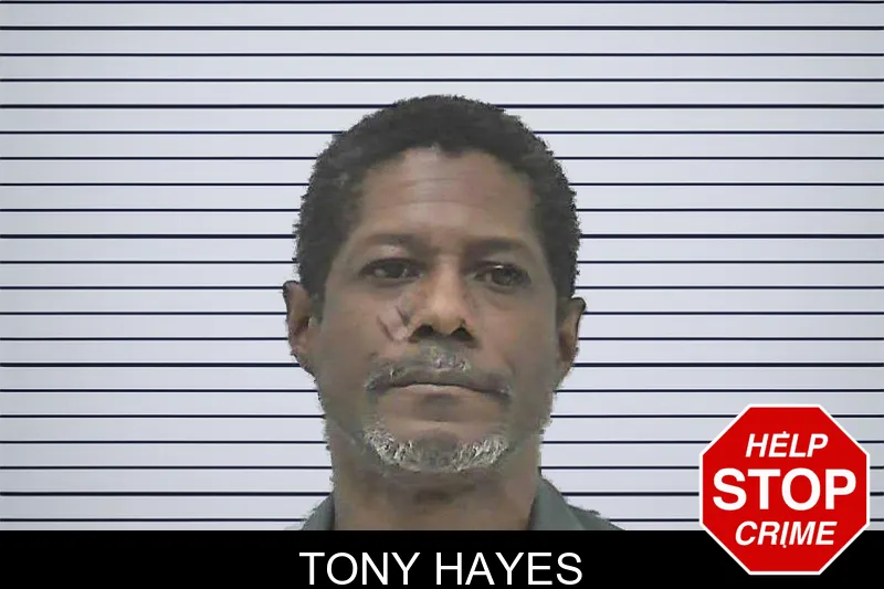 Tony Hayes mugshot