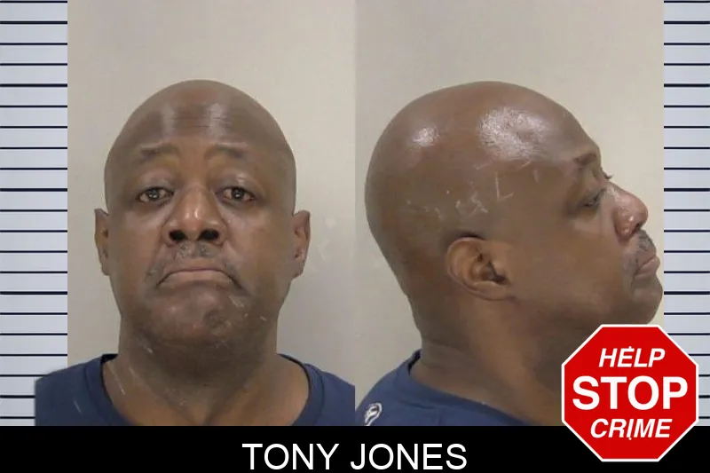Tony Jones mugshot