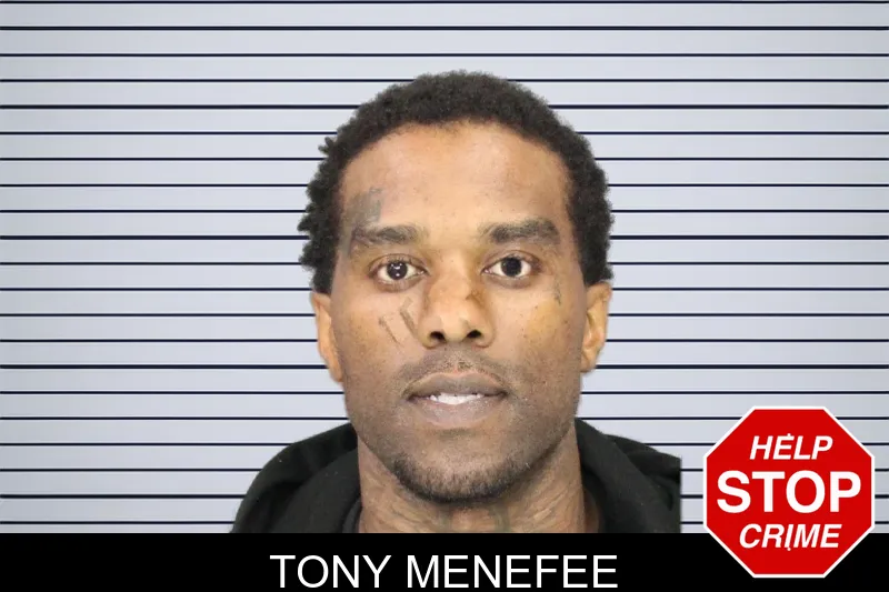 Tony Menefee mugshot
