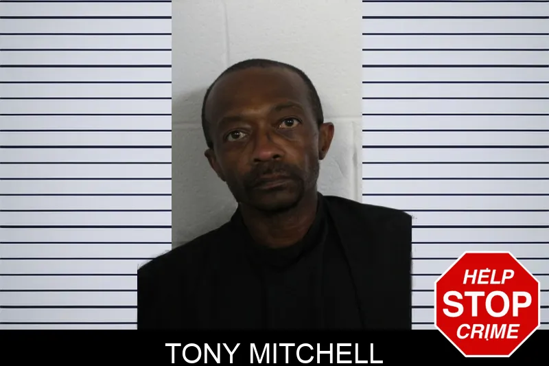Tony Mitchell mugshot