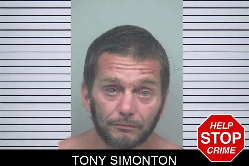 Tony Simonton mugshot