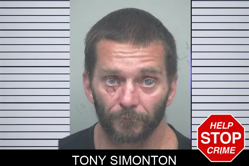 Tony Simonton mugshot