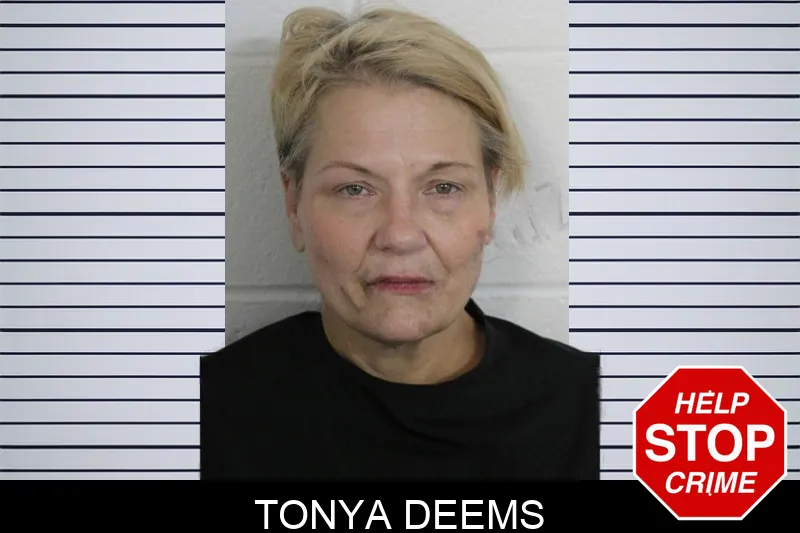 Tonya Deems mugshot – Floyd County , Georgia Tonya Deems mugshot