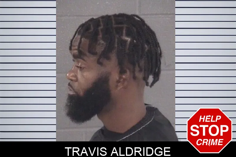 Travis Aldridge mugshot
