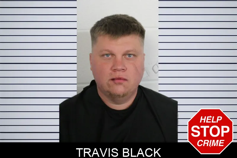Travis Black mugshot