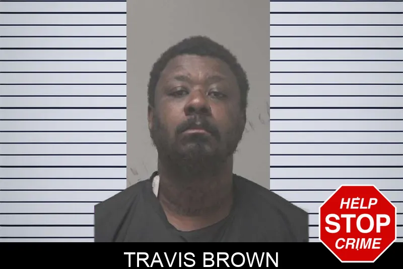Travis Brown mugshot