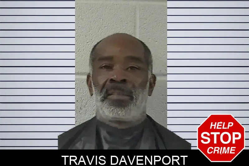 Travis Davenport mugshot