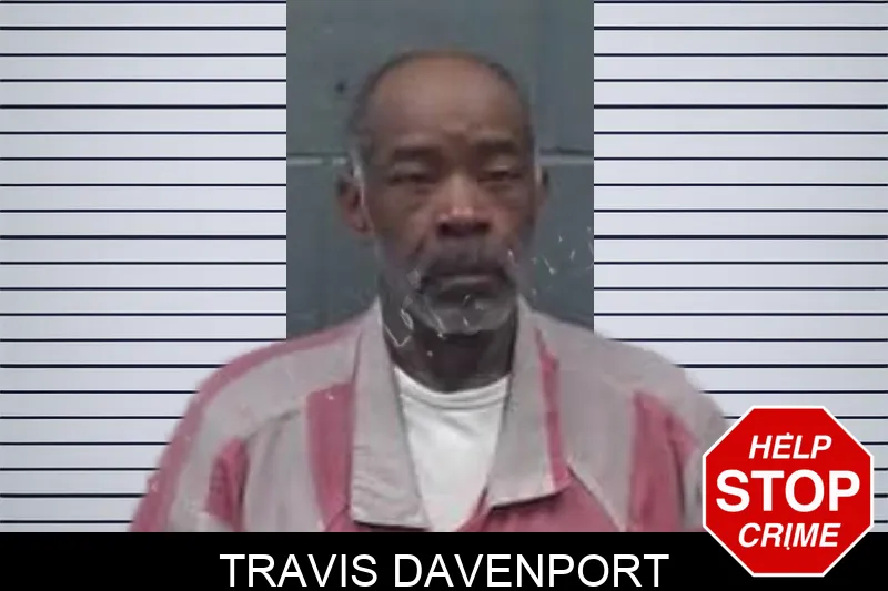Travis Davenport mugshot