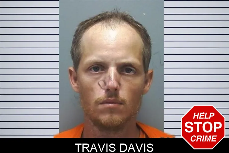 Travis Davis mugshot