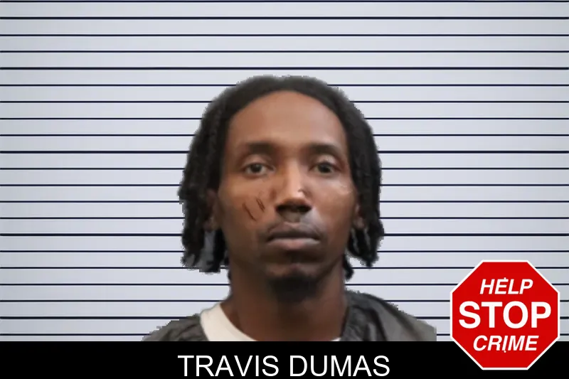 Travis Dumas mugshot