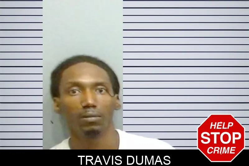 Travis Dumas mugshot