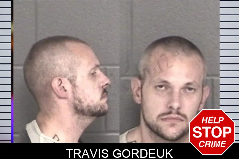 Travis Gordeuk mugshot