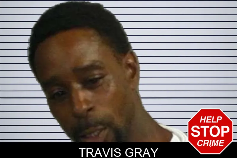 Travis Gray mugshot
